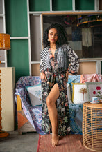 Load image into Gallery viewer, Joba Two Patched Kimono - Black