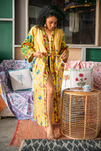 Load image into Gallery viewer, Joba Two Patched Kimono - Yellow