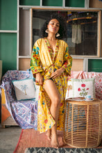 Load image into Gallery viewer, Joba Two Patched Kimono - Yellow