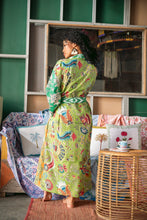 Load image into Gallery viewer, Joba Two Patched Kimono - Green