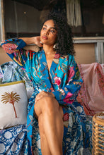 Load image into Gallery viewer, Joba Two Patched Kimono - Blue
