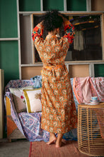 Load image into Gallery viewer, Joba Two Patched Kimono - Orange
