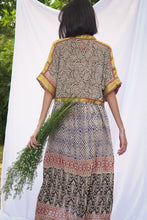 Load image into Gallery viewer, Bagru Midi Dress- Design 10
