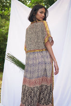Load image into Gallery viewer, Bagru Midi Dress- Design 10