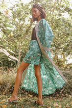 Load image into Gallery viewer, Johari Kimono + Shorts Set - Banana Palms