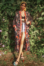 Load image into Gallery viewer, Joba Patched Kimono - Black
