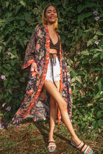 Load image into Gallery viewer, Joba Patched Kimono - Black