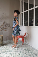 Load image into Gallery viewer, Guindilla Layered Mini Dress - Navy