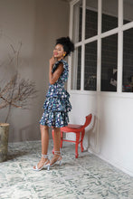 Load image into Gallery viewer, Guindilla Layered Mini Dress - Navy