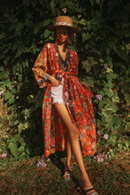 Load image into Gallery viewer, Joba Patched Kimono - Red