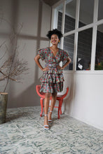 Load image into Gallery viewer, Guindilla Layered Mini Dress - Charcoal