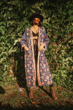 Load image into Gallery viewer, Joba Patched Kimono - Blue