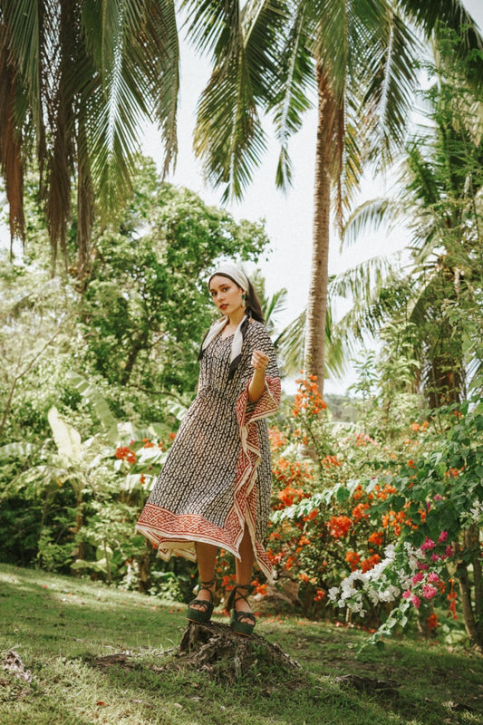 Bagru Caftan - Design 1