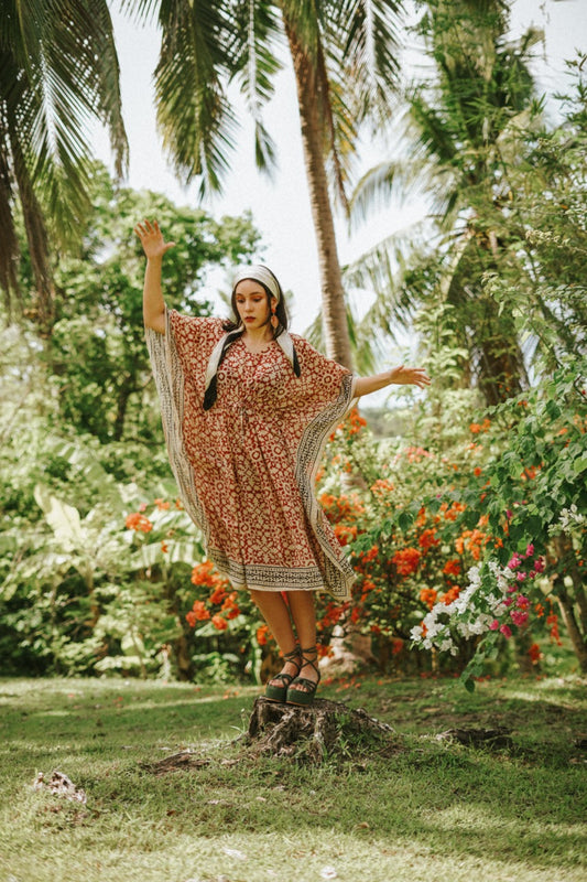 Bagru Caftan - Design 3