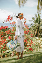 Load image into Gallery viewer, Jaila Kimono Dress - Pink Canary Palm