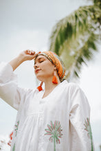 Load image into Gallery viewer, Yana Tassel Drop Earrings - Orange