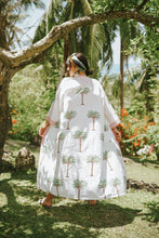 Load image into Gallery viewer, Johari Kimono + Shorts Set - White Palma