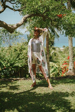 Load image into Gallery viewer, Johari Kimono + Shorts Set - Pink Mums