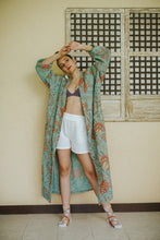 Load image into Gallery viewer, 17HM Waki Waffle Robe - Blue