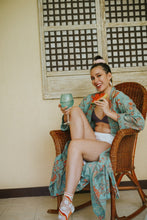 Load image into Gallery viewer, 17HM Waki Waffle Robe - Blue