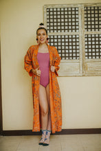 Load image into Gallery viewer, 17HM Waki Waffle Robe - Orange