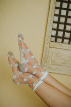 Load image into Gallery viewer, Zia Embellished Socks - Grey