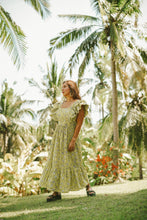 Load image into Gallery viewer, Murcia Ruffle Maxi Dress - Lemon