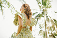 Load image into Gallery viewer, Murcia Ruffle Maxi Dress - Lemon