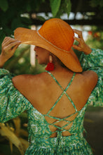 Load image into Gallery viewer, Perejil Cold Shoulder Dress - Shamrock