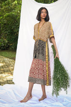 Load image into Gallery viewer, Bagru Midi Dress - Design 1