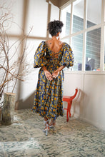 Load image into Gallery viewer, Perejil Cold Shoulder Dress - Navy