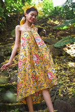Load image into Gallery viewer, Cosana Multiway Tie Strap Sundress - Mustard Floral
