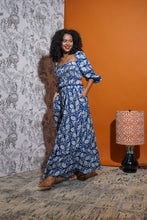 Load image into Gallery viewer, Guajillo Maxi Skirt (Navy)
