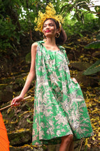Load image into Gallery viewer, Cosana Multiway Tie Strap Sundress - Green Woods