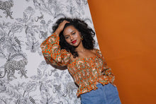 Load image into Gallery viewer, Guajillo Skirt (Tangerine)