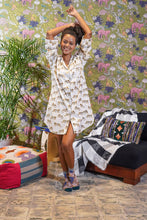 Load image into Gallery viewer, 17HM Nemeera Sleep Dress - White Tiger
