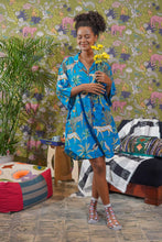 Load image into Gallery viewer, 17HM Nemeera Sleep Dress - Blue Jungle