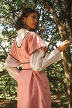 Load image into Gallery viewer, Papiya Caftan - Pink with Black Palms