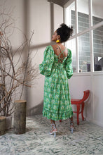 Load image into Gallery viewer, Perejil Cold Shoulder Dress - Shamrock