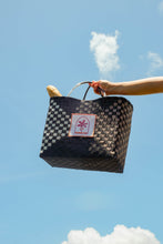 Load image into Gallery viewer, 17HM Soledad Basket Bag - Black/ Nude/ White
