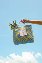 Load image into Gallery viewer, 17HM Nieva Basket Bag - Blue/Yellow