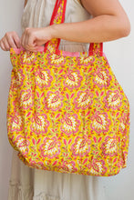 Load image into Gallery viewer, Wada Reversible Tote Bag - Pink/Yellow