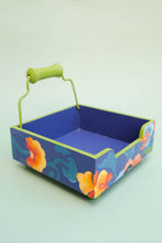 Load image into Gallery viewer, Napkin Holder with Paper Weight - Indienne Floral