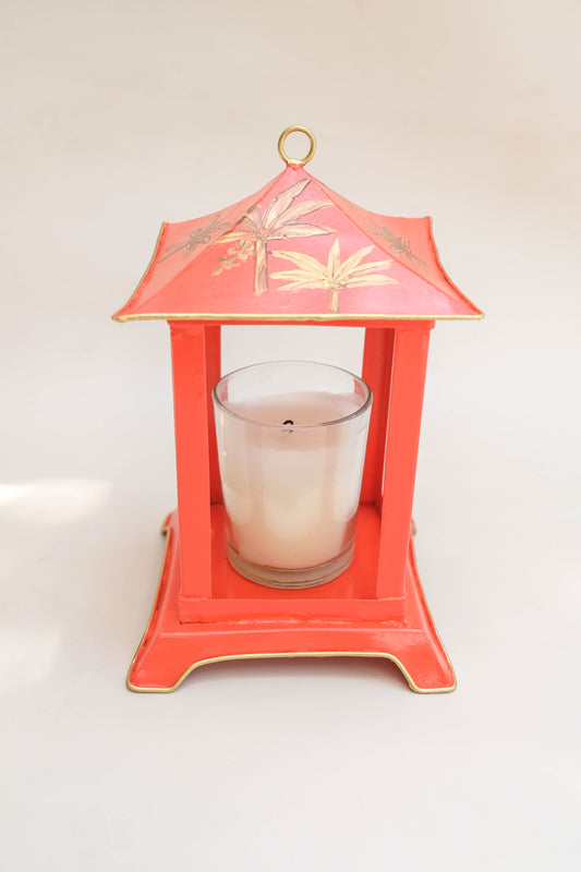 Candle Pagoda Lantern (Large) - Sunset Palm
