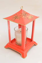 Load image into Gallery viewer, Candle Pagoda Lantern (Large) - Sunset Palm