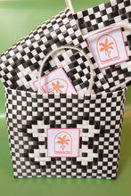 Load image into Gallery viewer, 17HM Nieva Basket Bag - Black/White