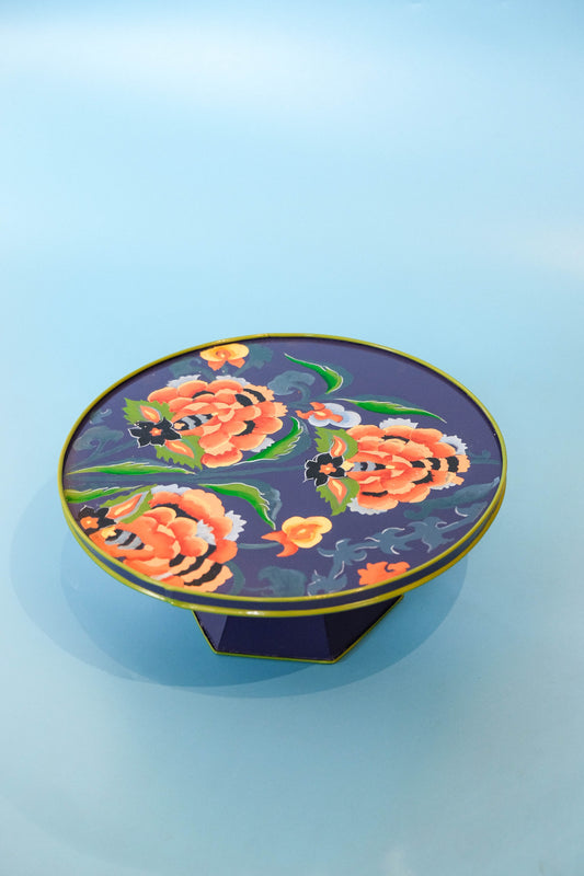 12-inch Cake Stand - Indienne Floral