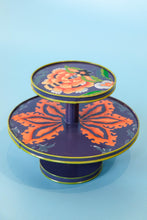 Load image into Gallery viewer, 2- Tier Dessert Stand - Indienne Floral
