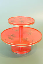 Load image into Gallery viewer, 2-tier Dessert Stand - Sunset Palm