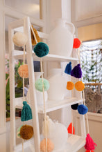 Load image into Gallery viewer, Pompom and Tasel Garland - India